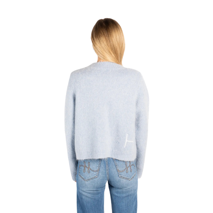 PERNILLE Short Cardigan Skyway