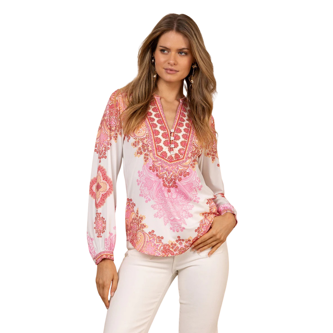 AZARIA Top Pink