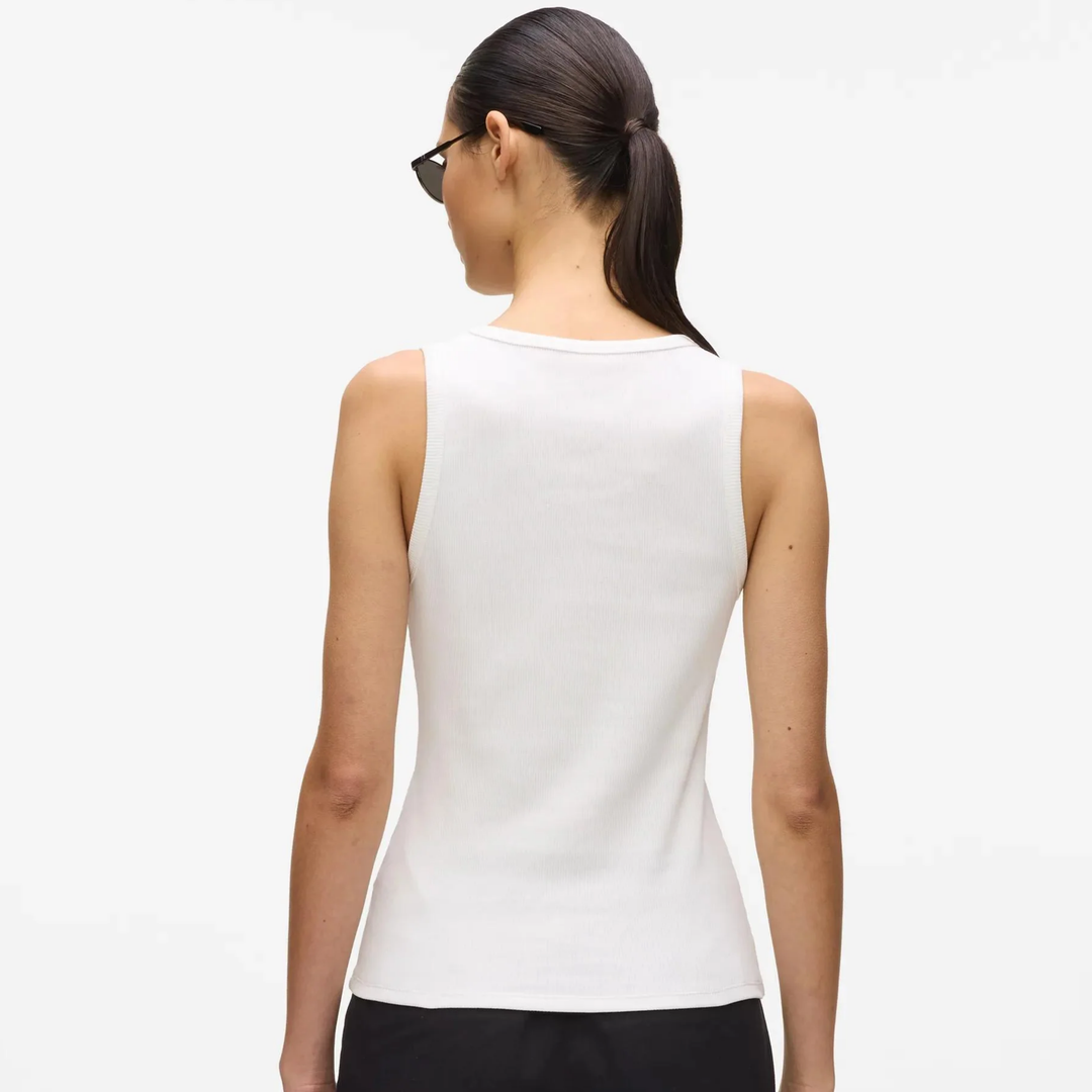 SIGNATURE TANK TOP WHITE