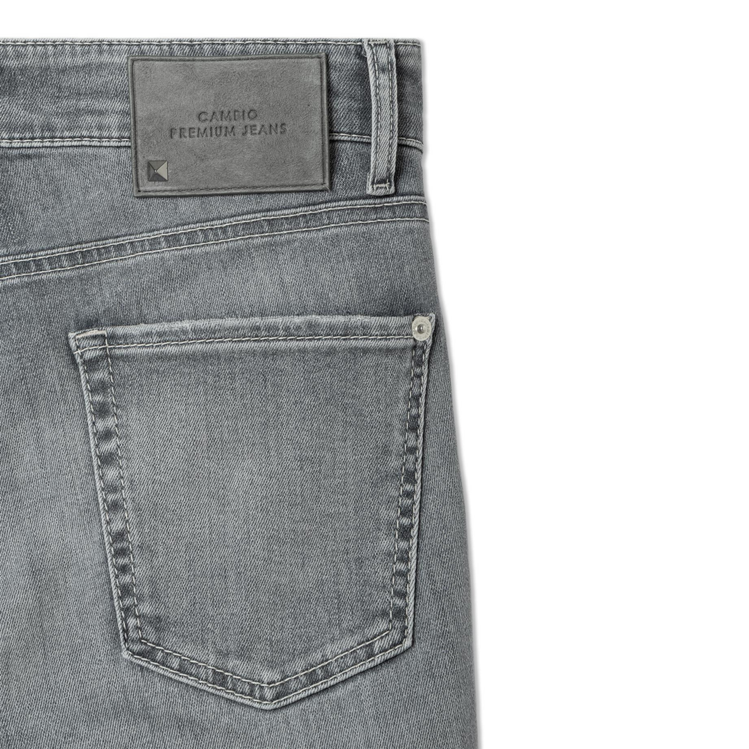 Paris Flared HR Superstretch Grey Denim