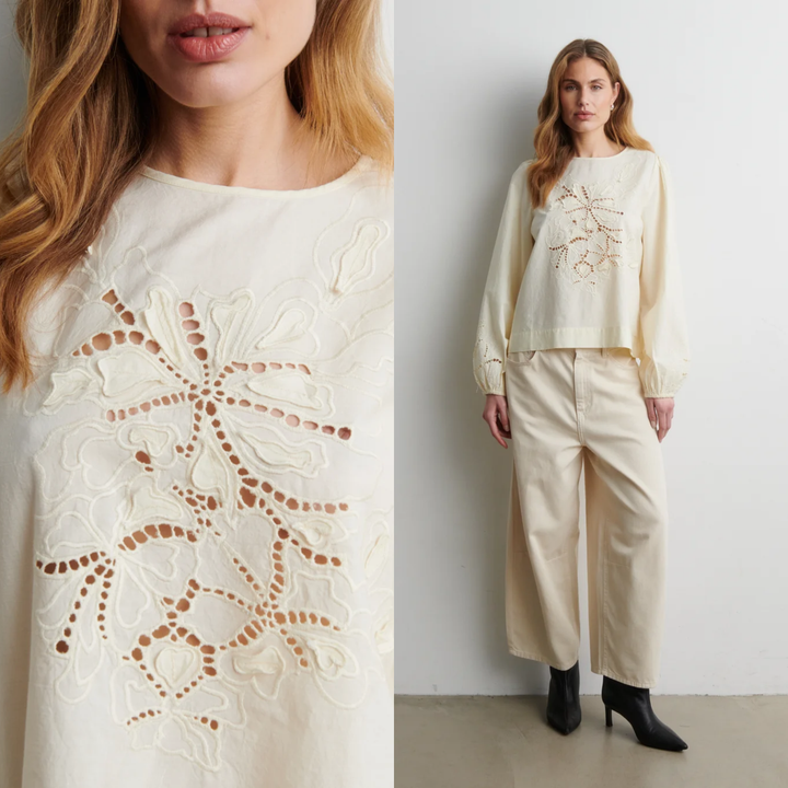 Reims Blouse Egret