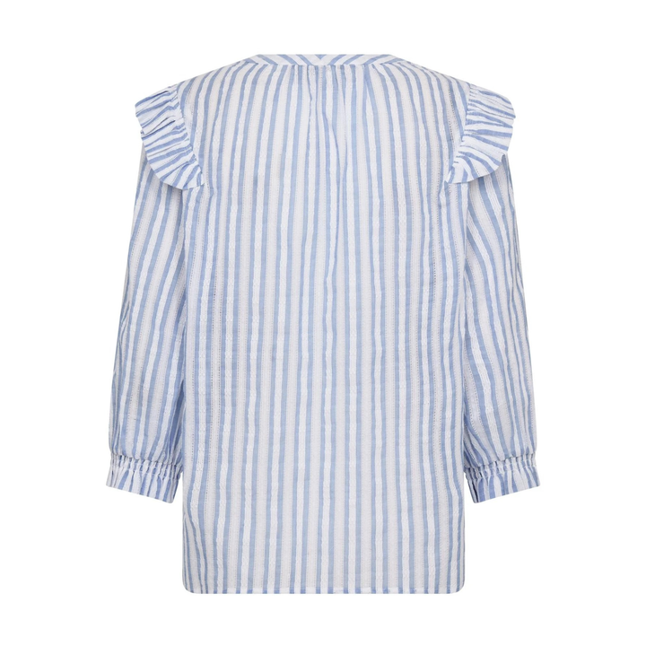 MMDebby Stripe Shirt Brunnera Blue