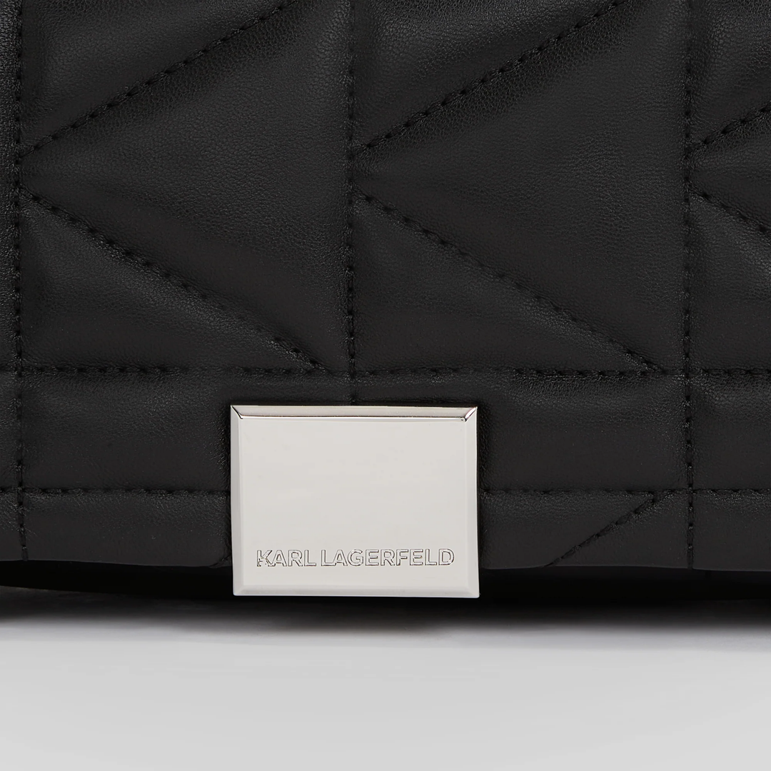 K/KUILT SMALL CROSSBODY BAG BLACK-NICKEL