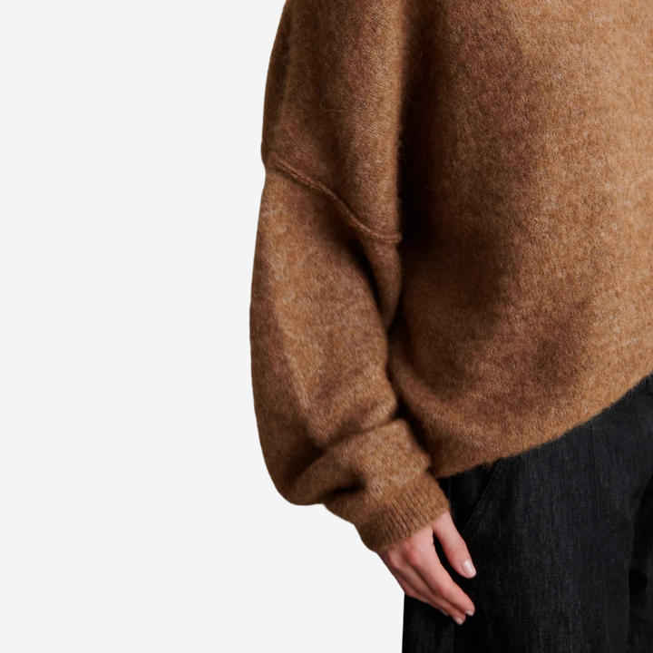 Pollenza Knit Pullover Camel
