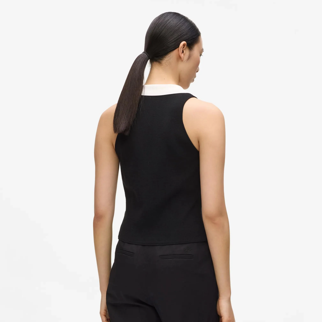 TAILORED KNIT TOP