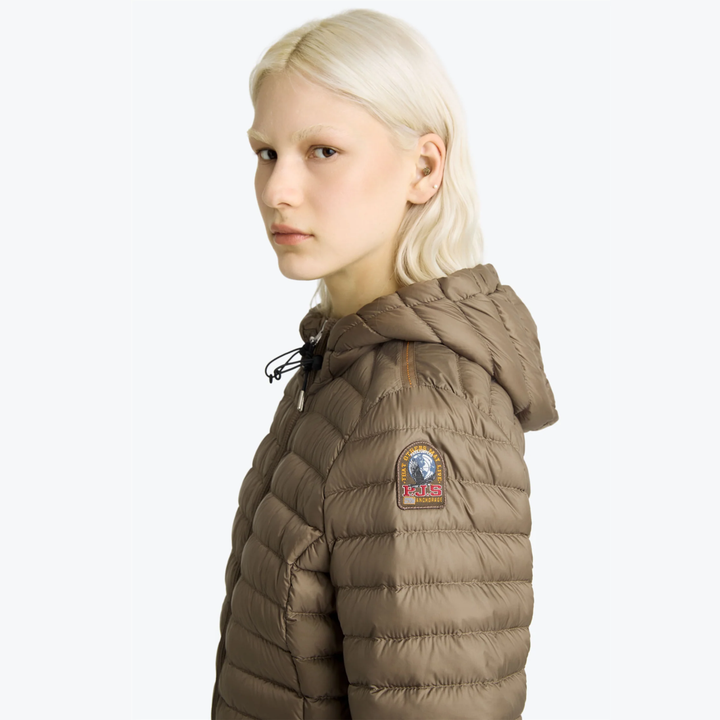 GENIE Lightweight Down Jacket Olive Brown