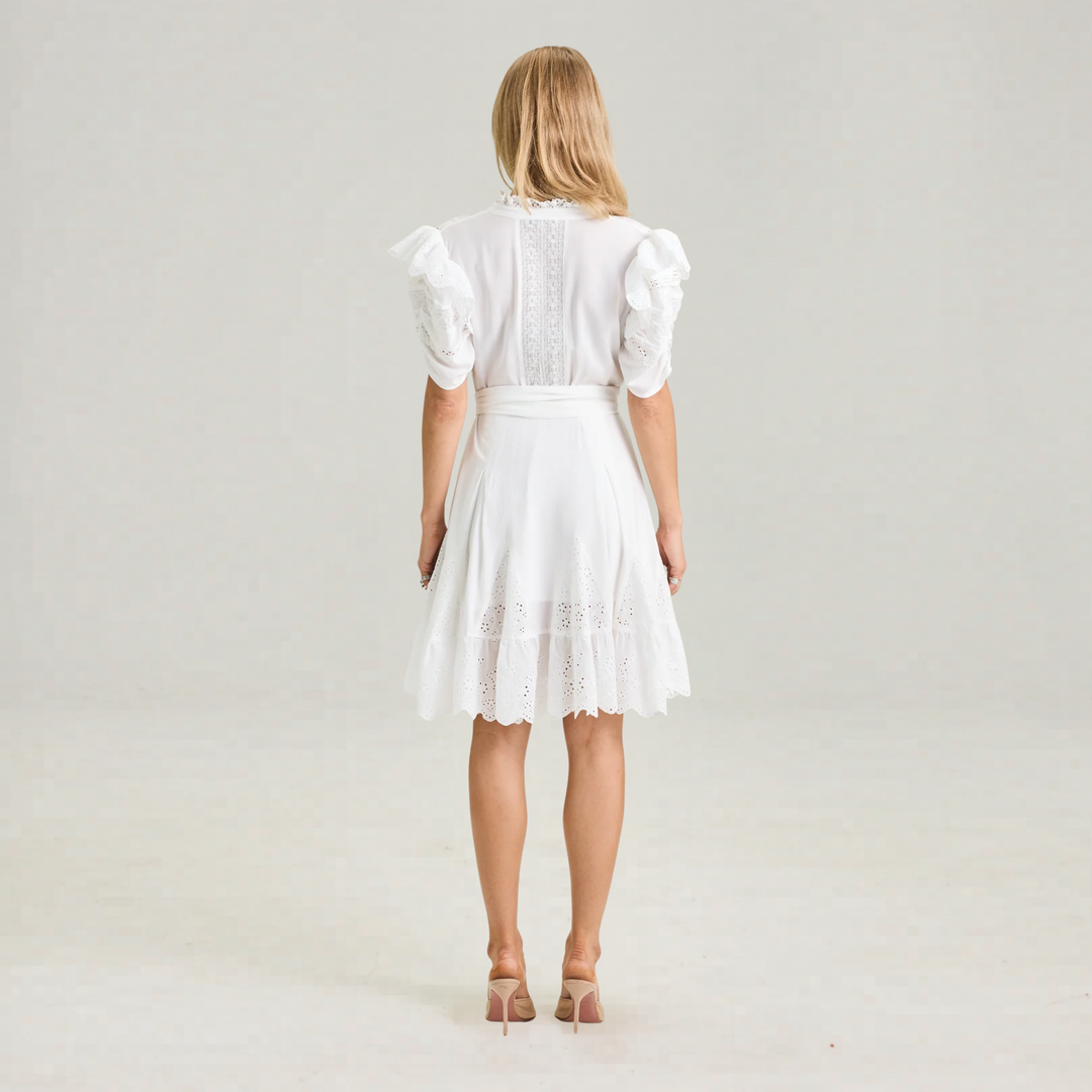 Lita Summer Dress White