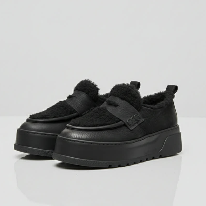 1-NABUK SOFT NERO  2-SHIRLING NERO