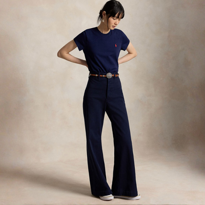 CLASSIC FIT COTTON JERSEY CREWNECK TEE