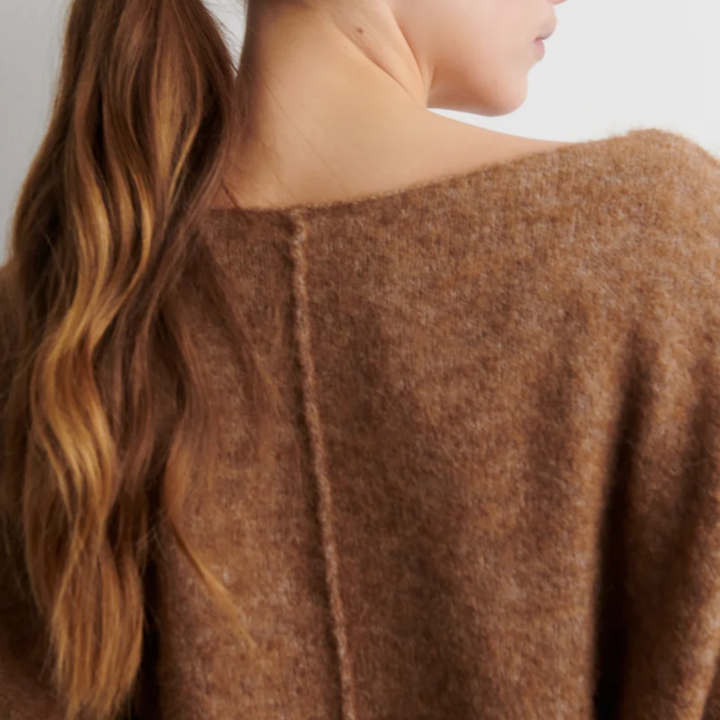 Pollenza Knit Pullover Camel