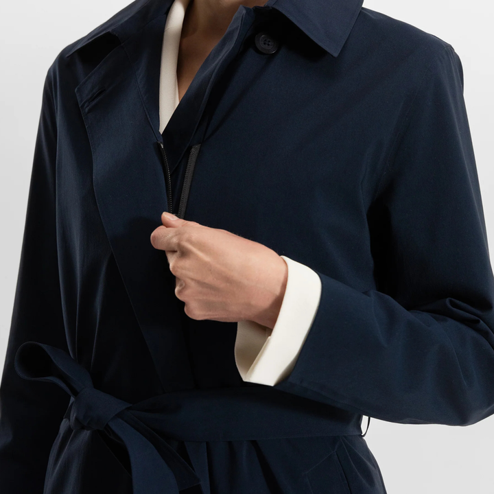 Skylar Trench Coat Navy