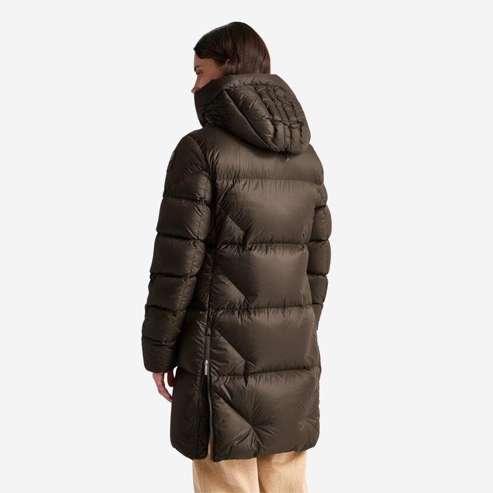 JANET Hooded Down Jacket Antique Bronze