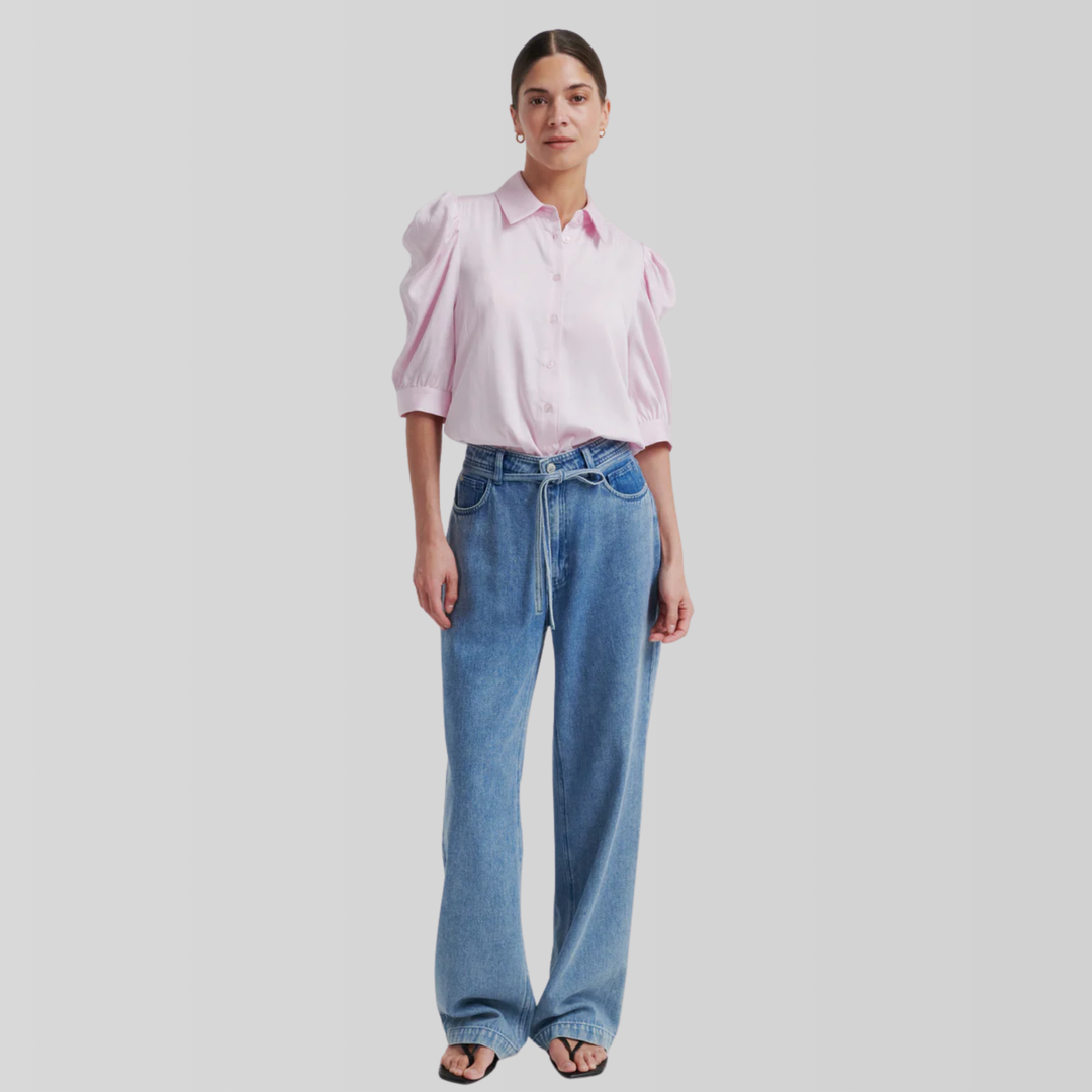 Samanta SS Shirt Pale Lilac