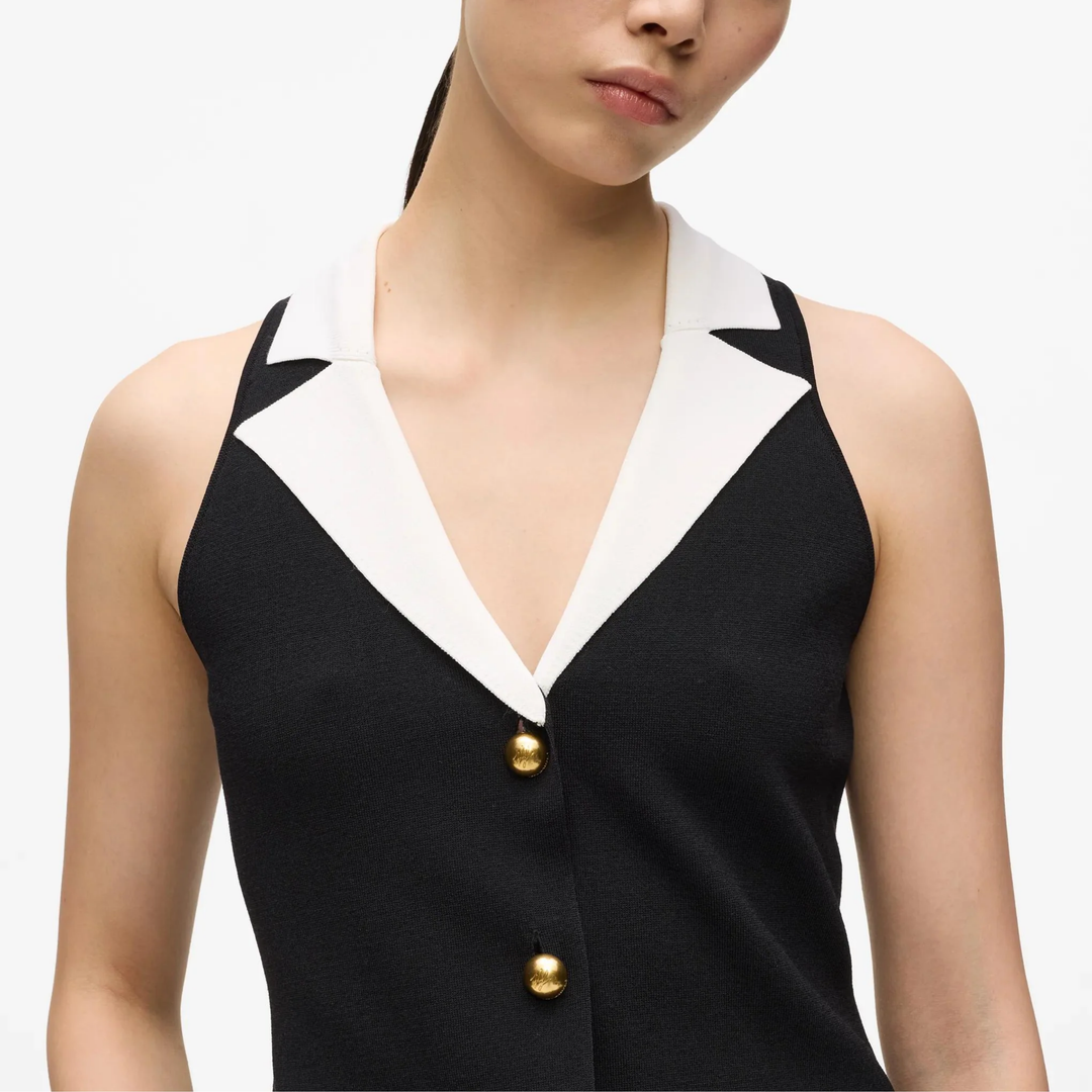 TAILORED KNIT TOP