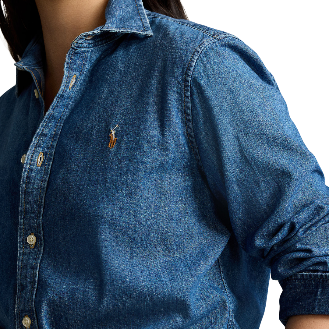 SLIM FIT DENIM SHIRT