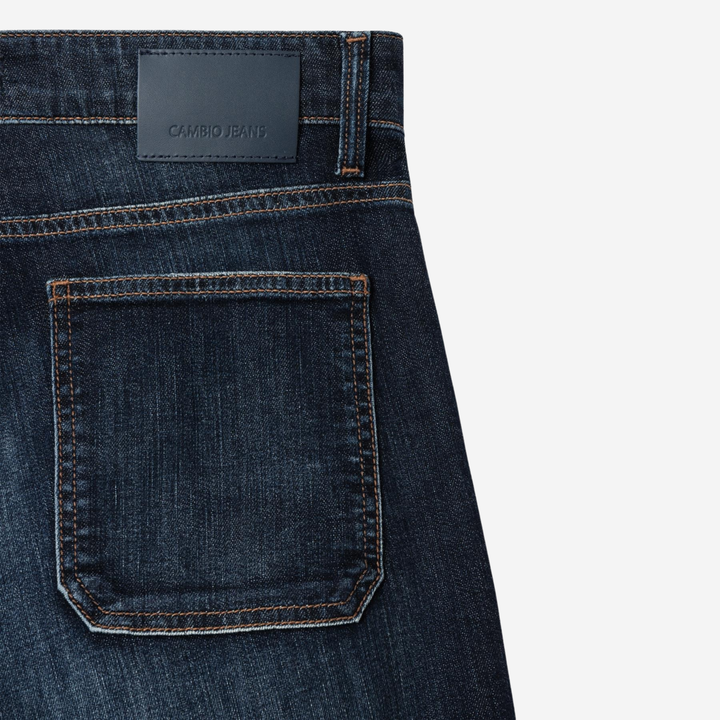 Ada Patched Pocket Dark Blue Denim