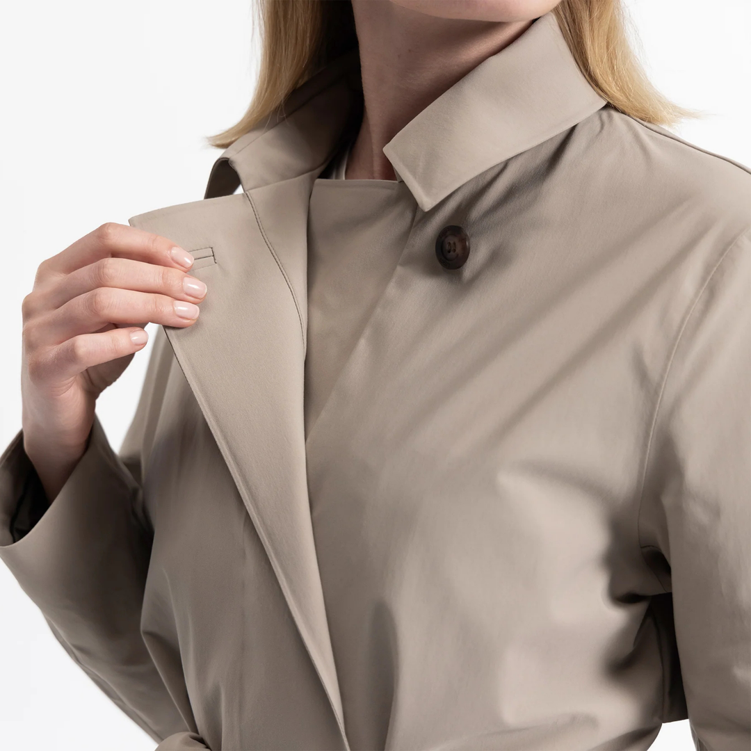 Skylar Trench Coat Desert