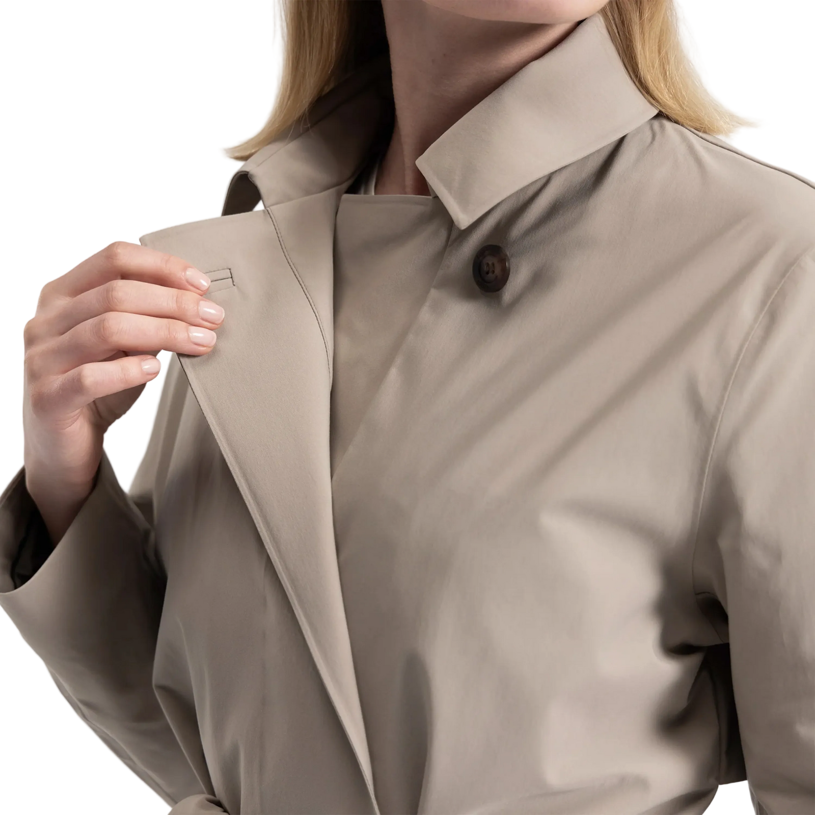 Skylar Trench Coat Desert