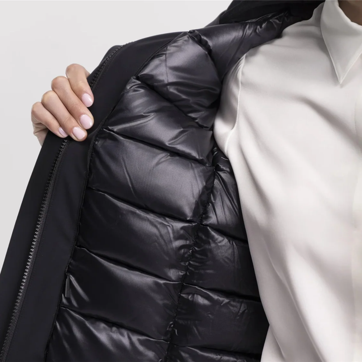 White Heat Parka Black