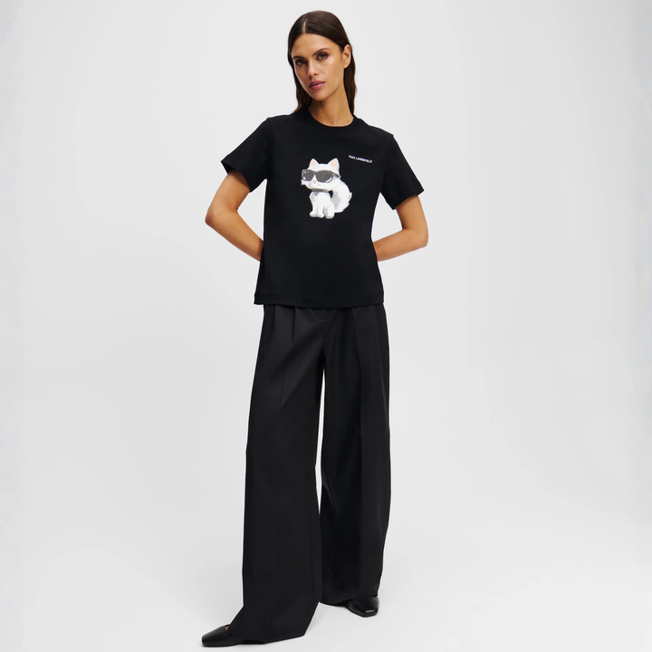 IKON CHOUPETTE AQUARELLE T-SHIRT BLACK