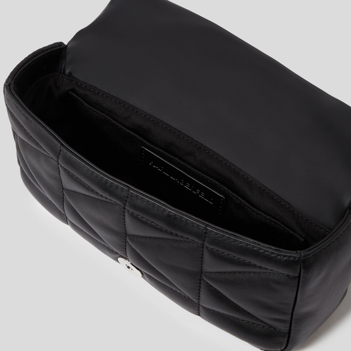 K/KUILT SMALL CROSSBODY BAG BLACK-NICKEL