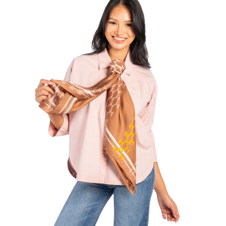 ISADORA Silk Scarf Large