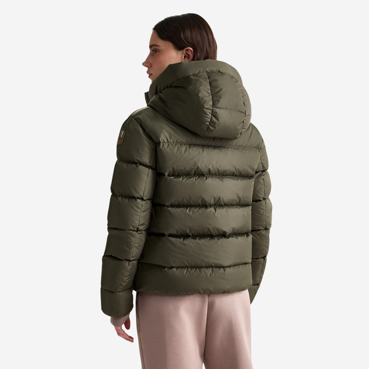 JINNY Short Down Jacket Taggia Olive