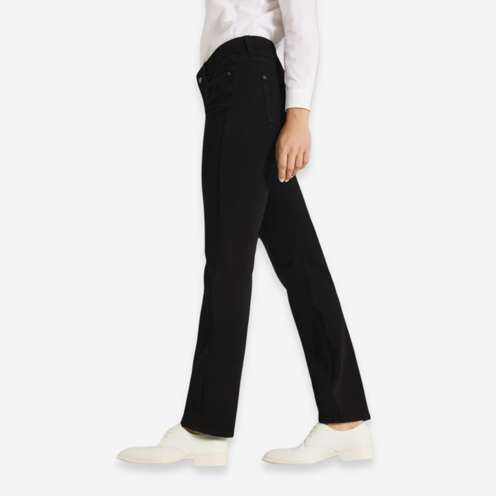 Piper Long Comfort 360 HR Super Stretch Black Denim