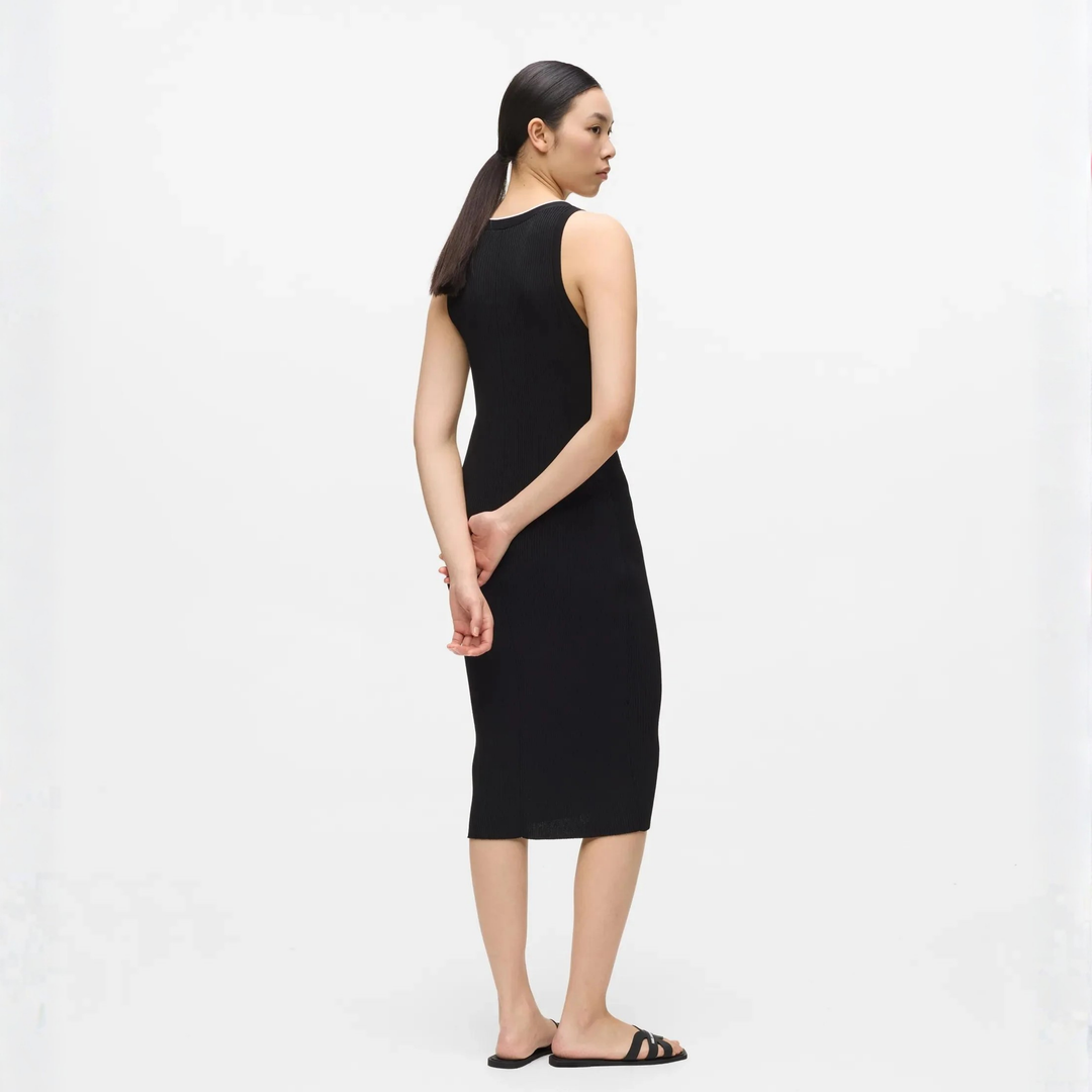LOGO KNIT DRESS