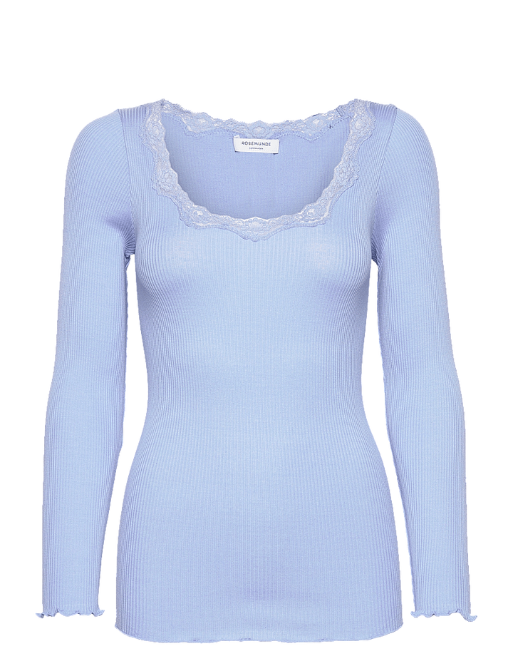 RWBabette LS U-neck Lace T-shirt