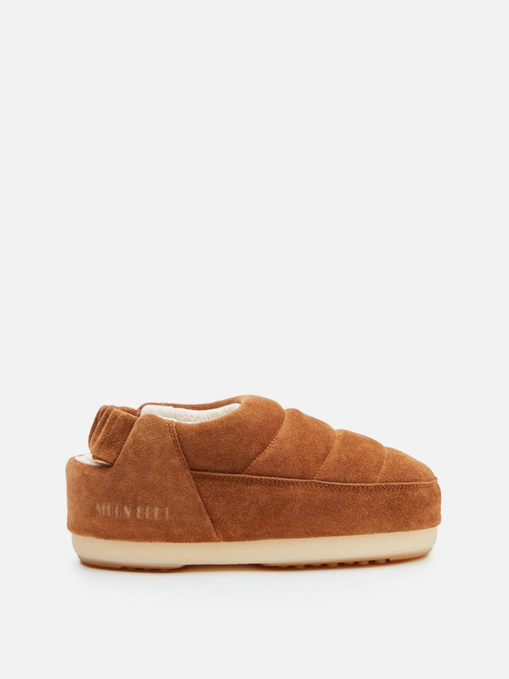 MB Sandal Band Suede Cognac