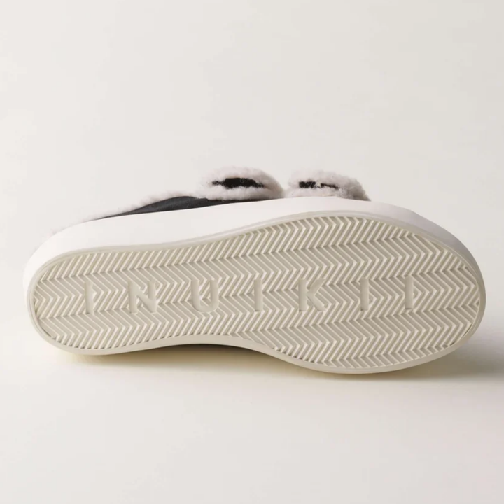 Shearling Low Velcro Black