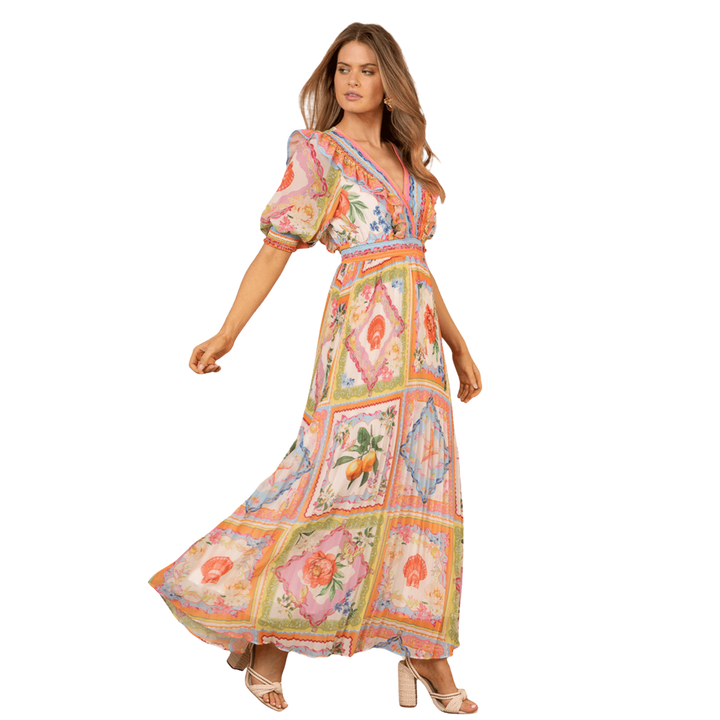 LOVISA Long Dress Orange