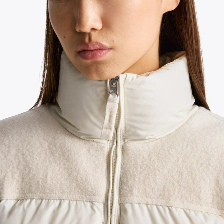 SABOGA Hybrid Jacket Warm Ivory