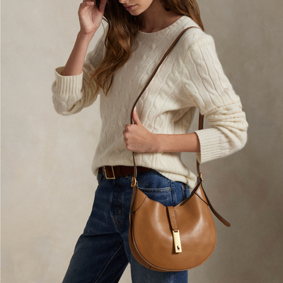 POLO ID LEATHER SMALL SHOULDER BAG