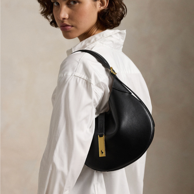 POLO ID LEATHER SMALL SHOULDER BAG