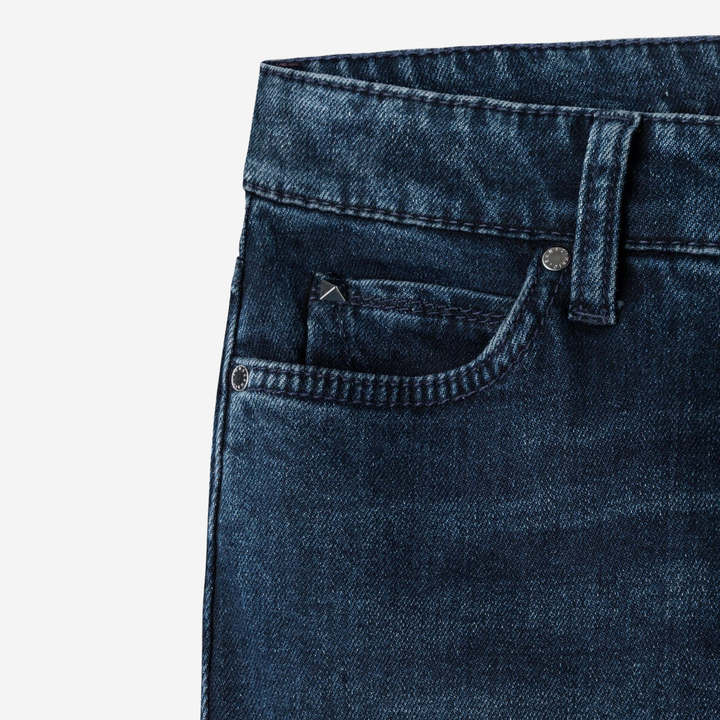 Paris Flared Sporty Blue-Black Comfort Stretch
