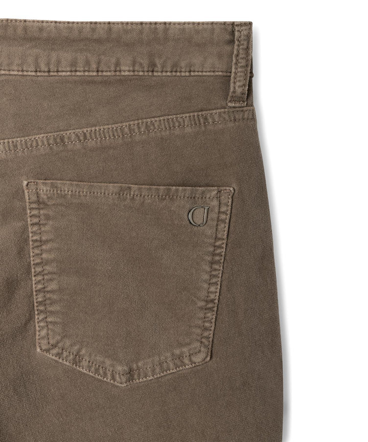 Piper Cropped Velvet Superstretch Pigment Dyed