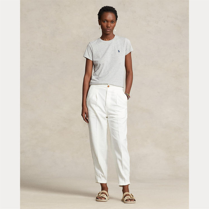 COTTON JERSEY CREWNECK TEE