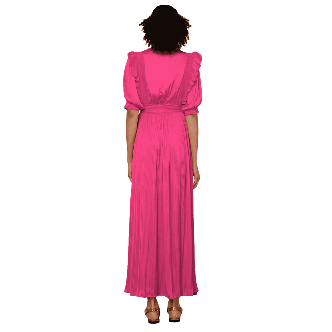 LOVISA Solid Long Dress Pink