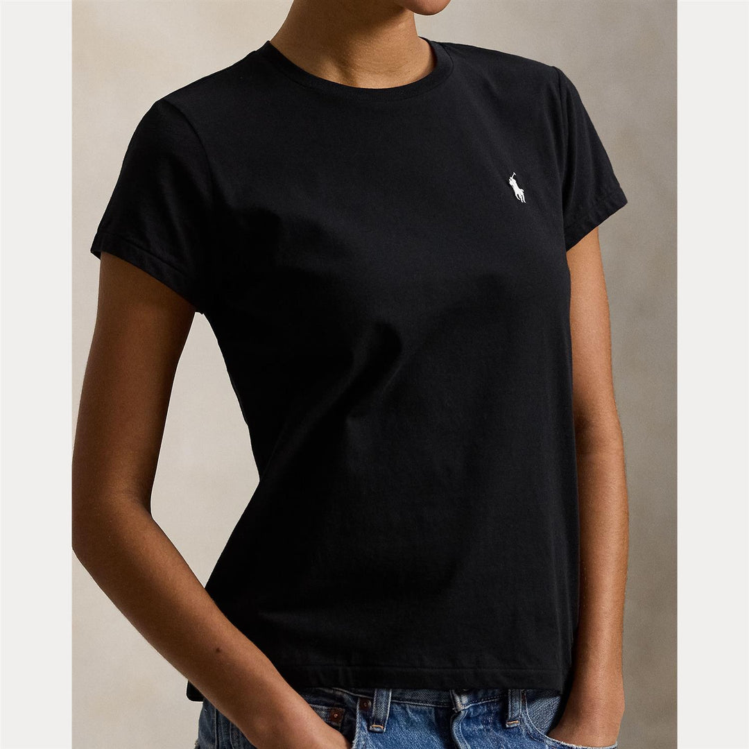 COTTON JERSEY CREWNECK TEE