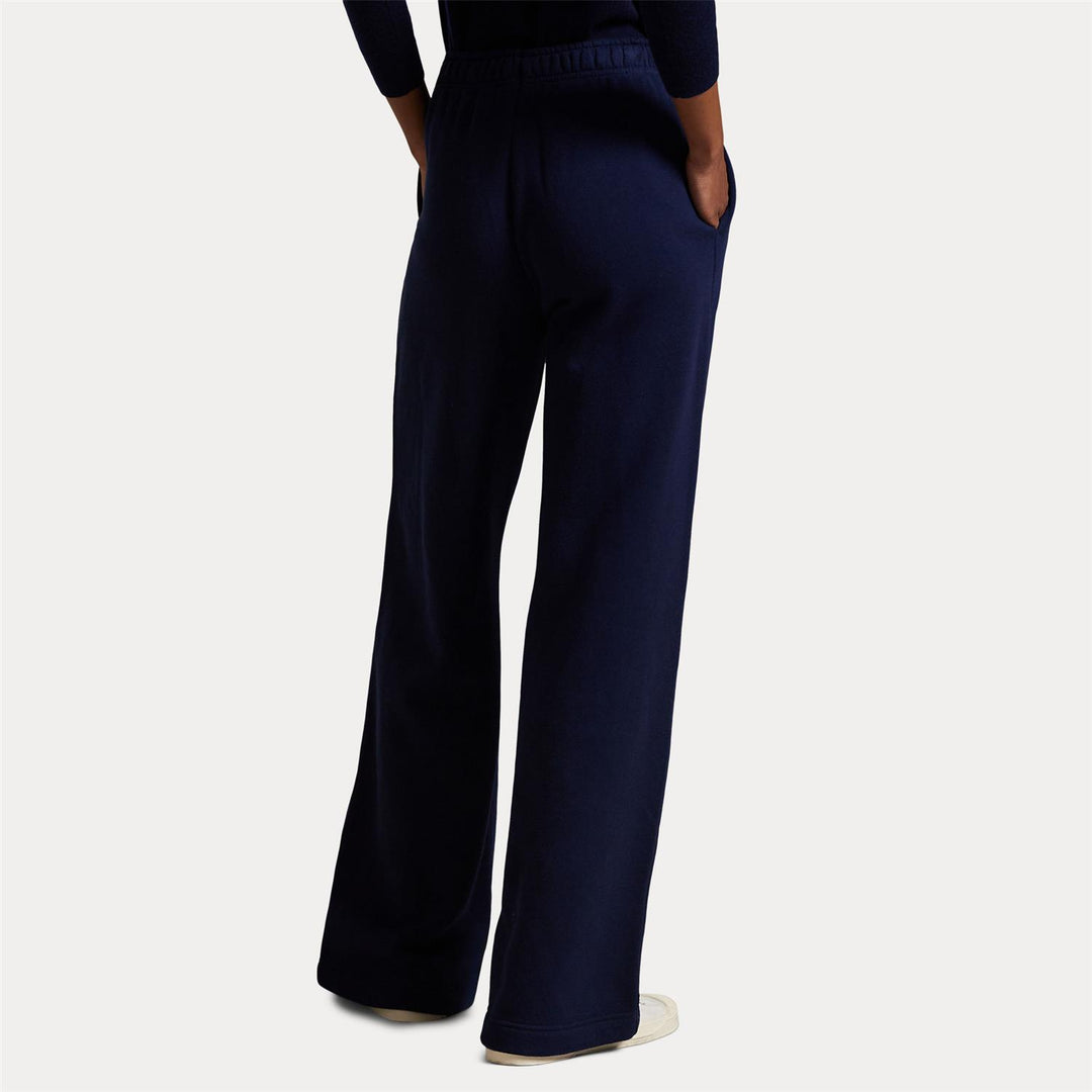 DRAWSTRING FLEECE WIDE-LEG SWEATPANT