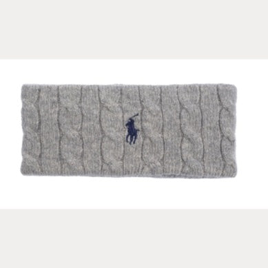 CABLE-KNIT WOOL-CASHMERE HEADBAND