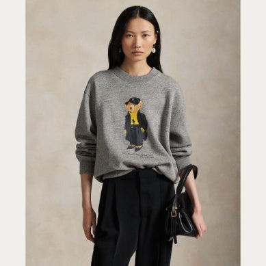 POLO BEAR FLEECE CREWNECK
