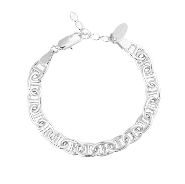 BETTY CHAIN BRACELET RHODIUM