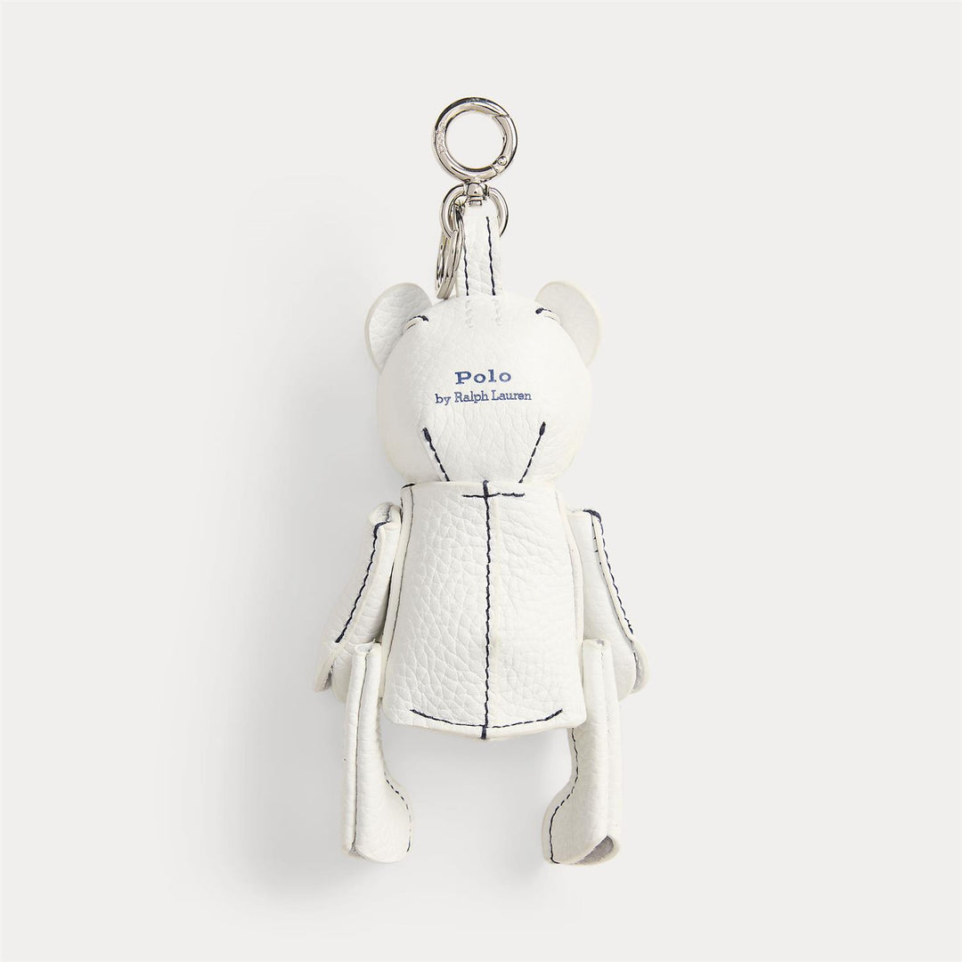 POLO BEAR LEATHER BAG CHARM