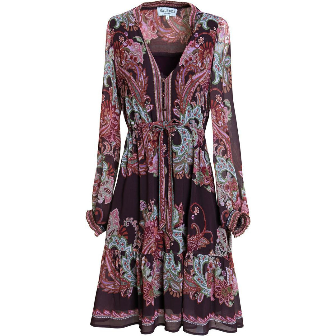 Isolde Dress Wine