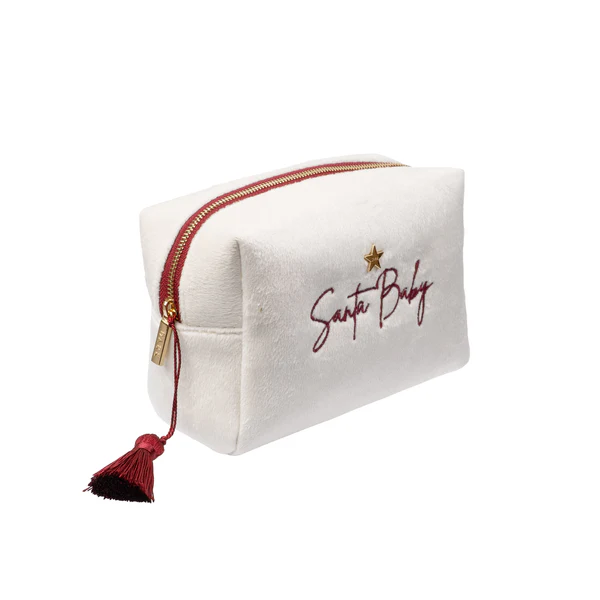 VELVET SQUARE MAKE-UP POUCH SMALL