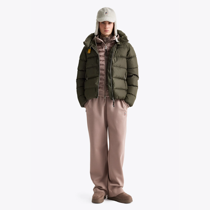 JINNY Short Down Jacket Taggia Olive
