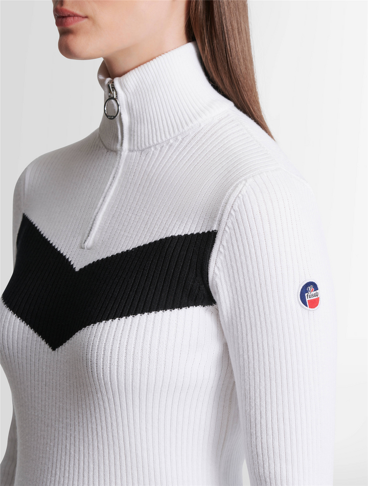 ANDROMEDE WOMEN KNIT SWEAT